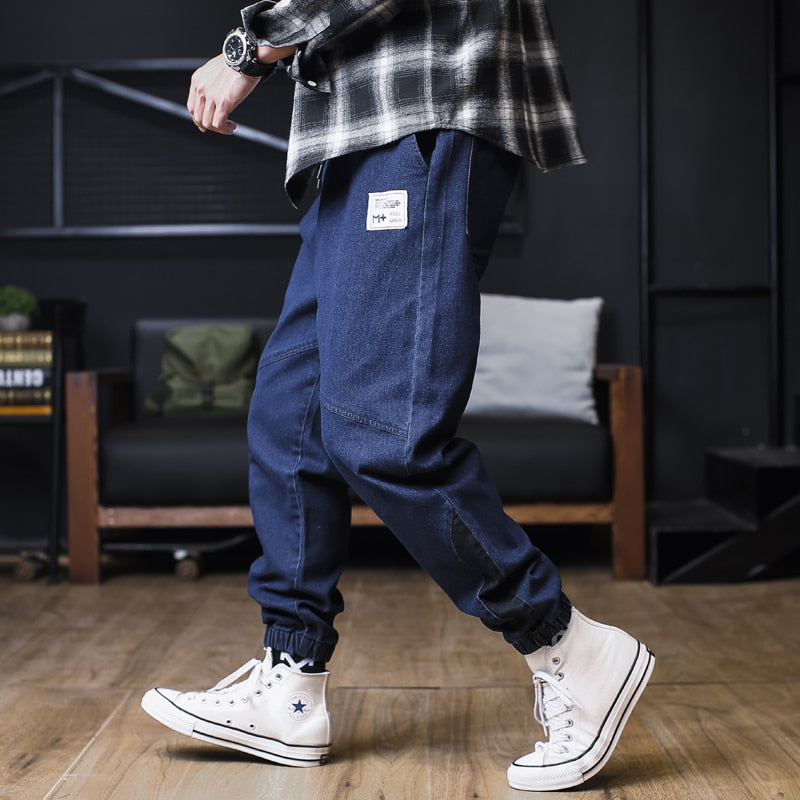 Loose Solid Cargo Pants