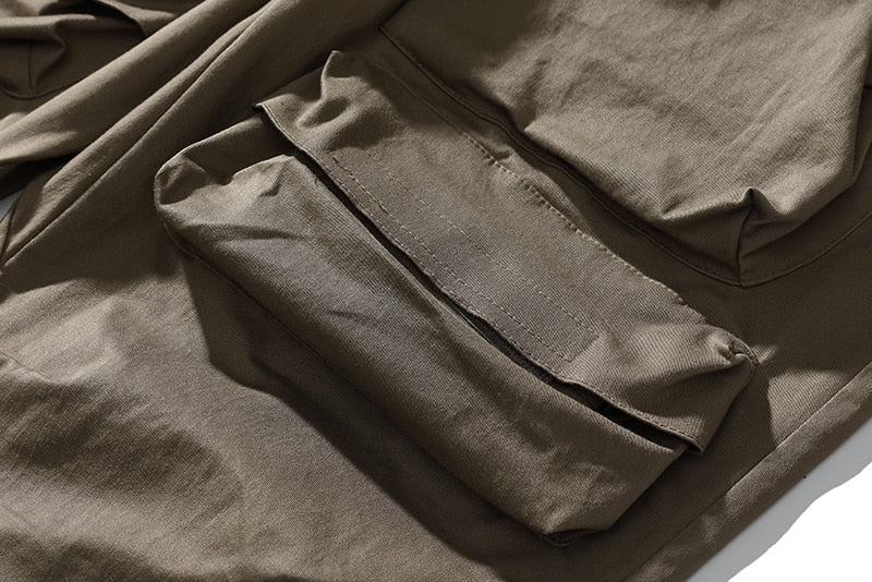 Long Drawstrings Cargo Pants