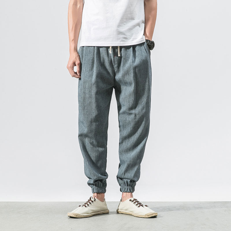 Linen Harem Baggy Pants