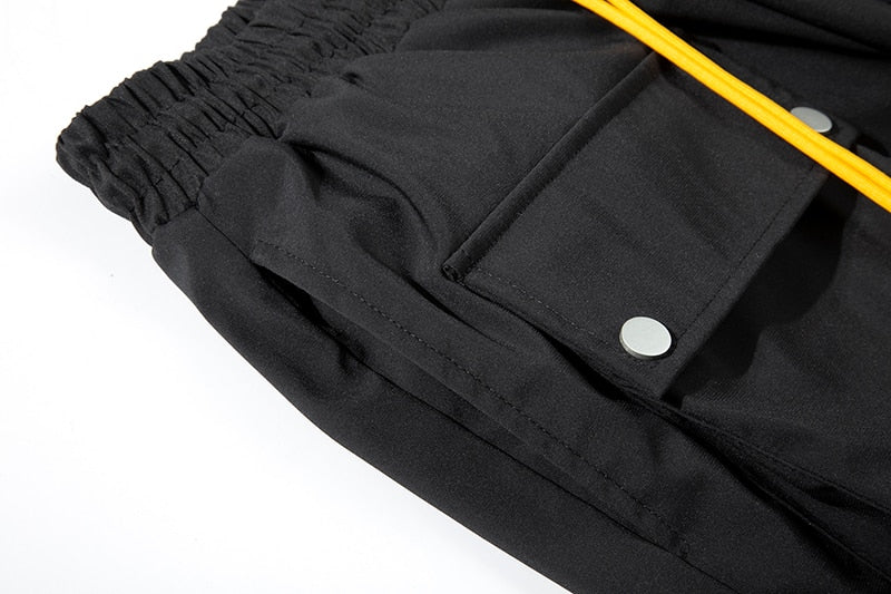 Side Breasted Cargo Pants