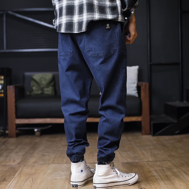 Loose Solid Cargo Pants