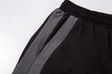 Y2K Black Patchwork Pants