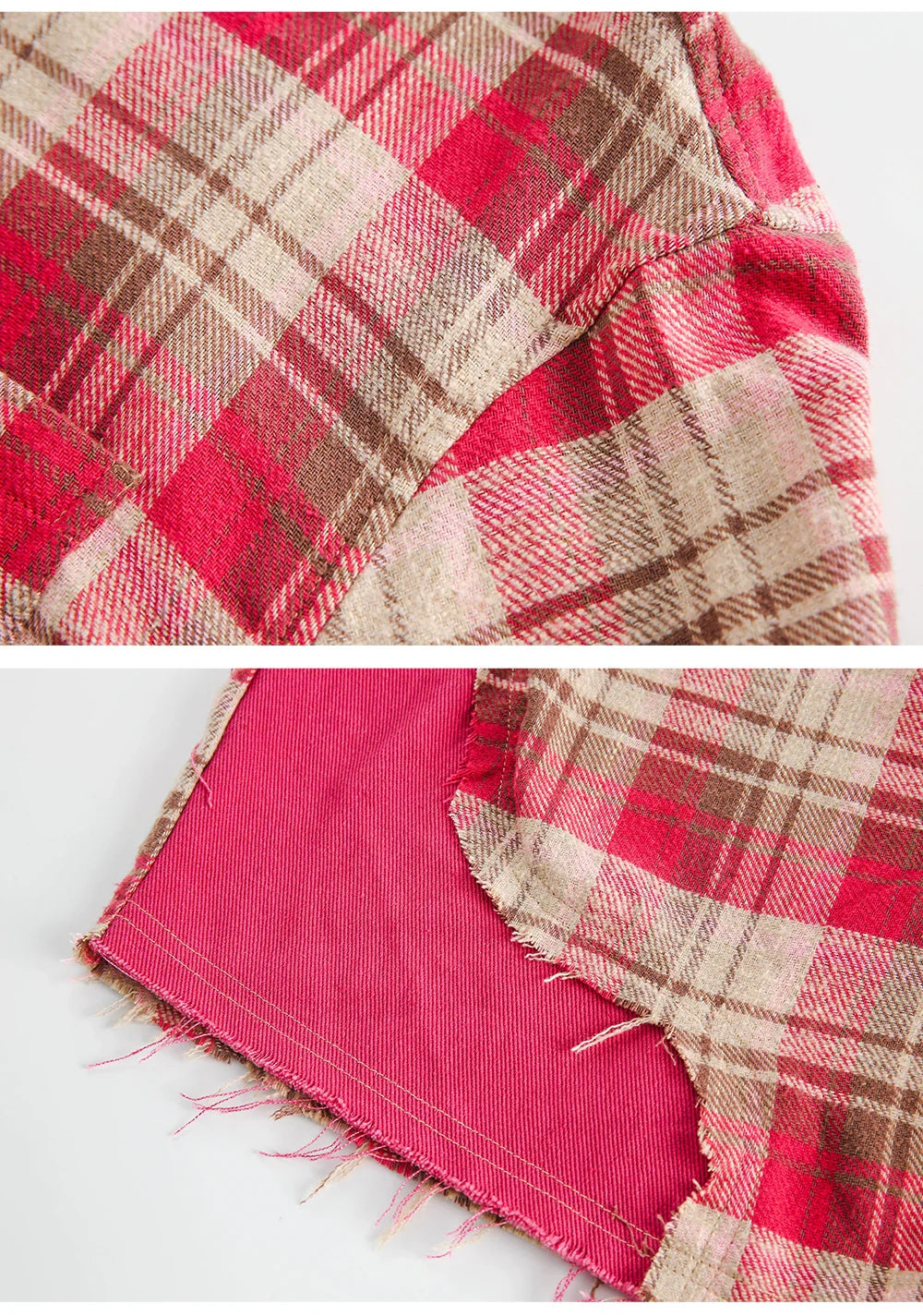 Broken Red Plaid Shirt