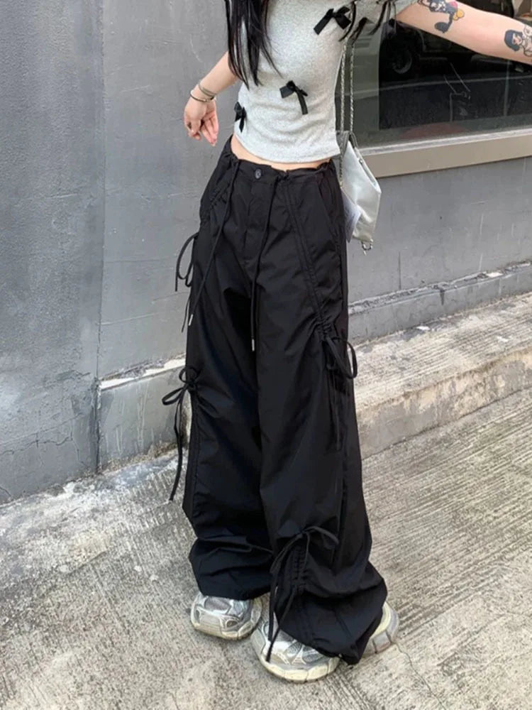 Soft Girl Baggy Cargo Pants