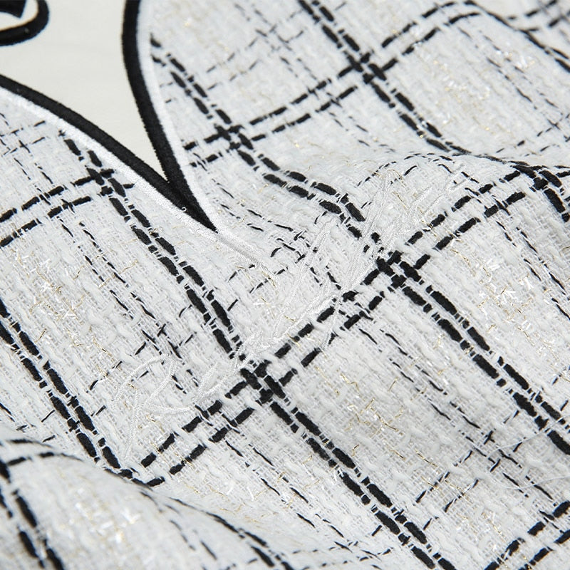 Oversized Black Hit Color Patch Shirt