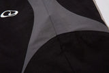 Y2K Black Patchwork Pants