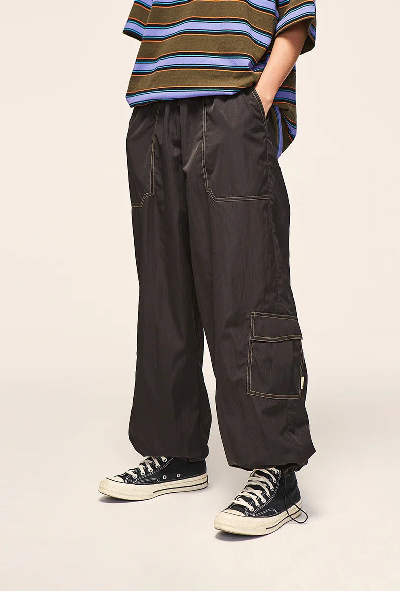 Multi Pocket Loose Cargo Pants