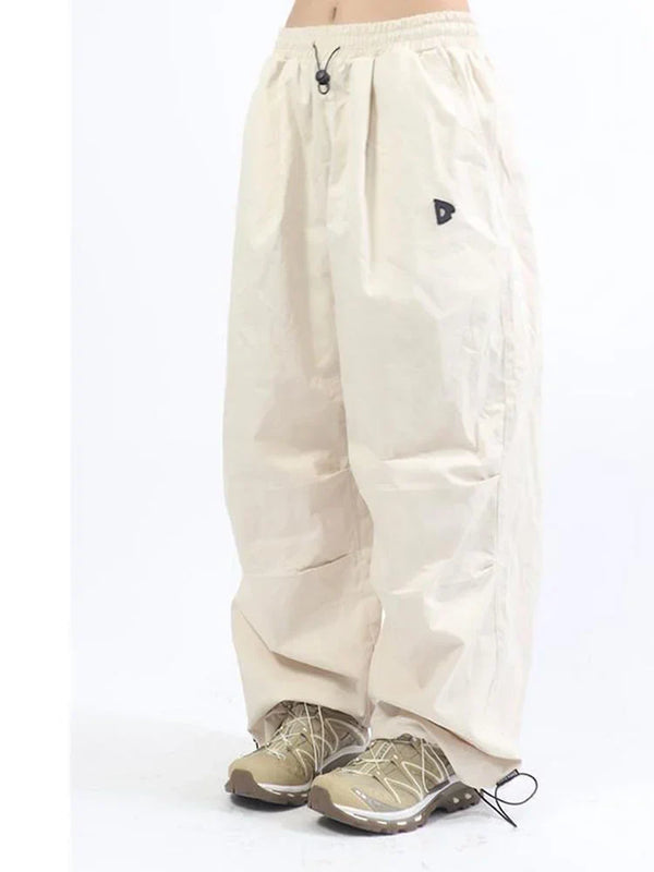 Techwear Cargo Parachute Pants