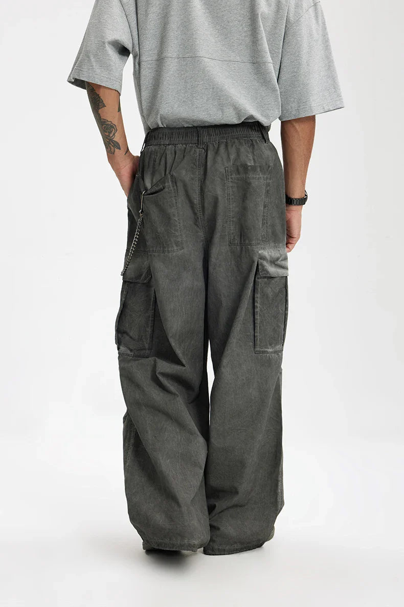 Solid Color Footed Pants