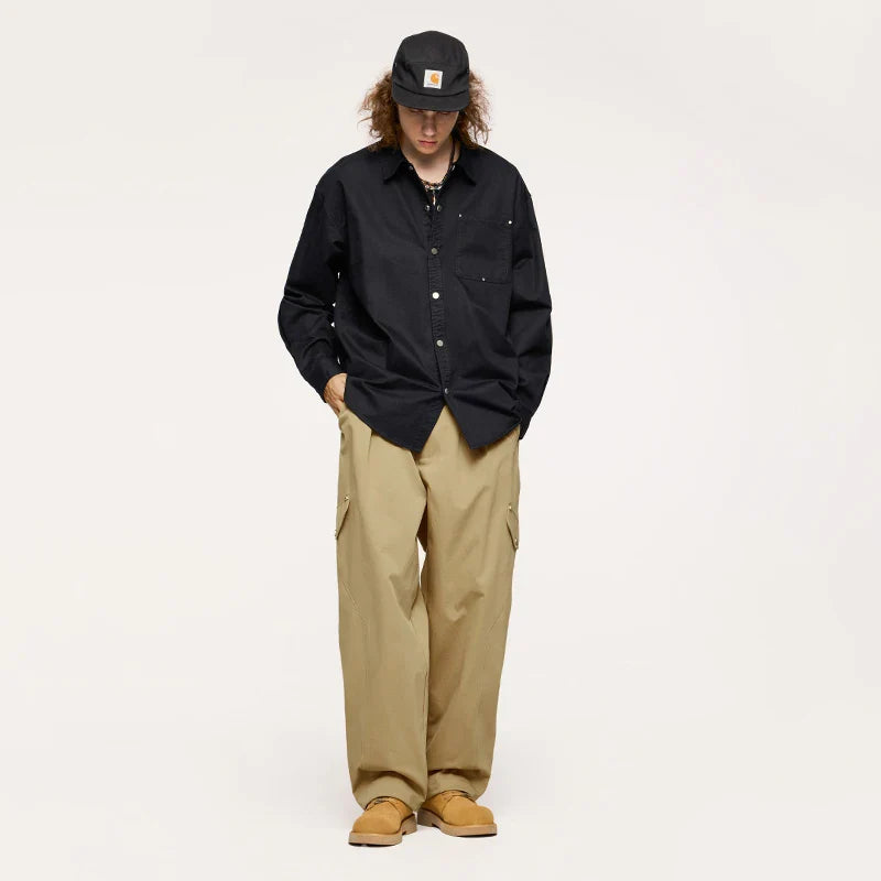 Y2k Wide-leg Elegance Cargo Pants
