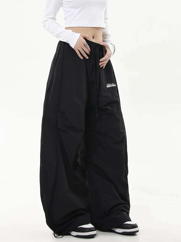 Vintage High Waist Cargo Pants
