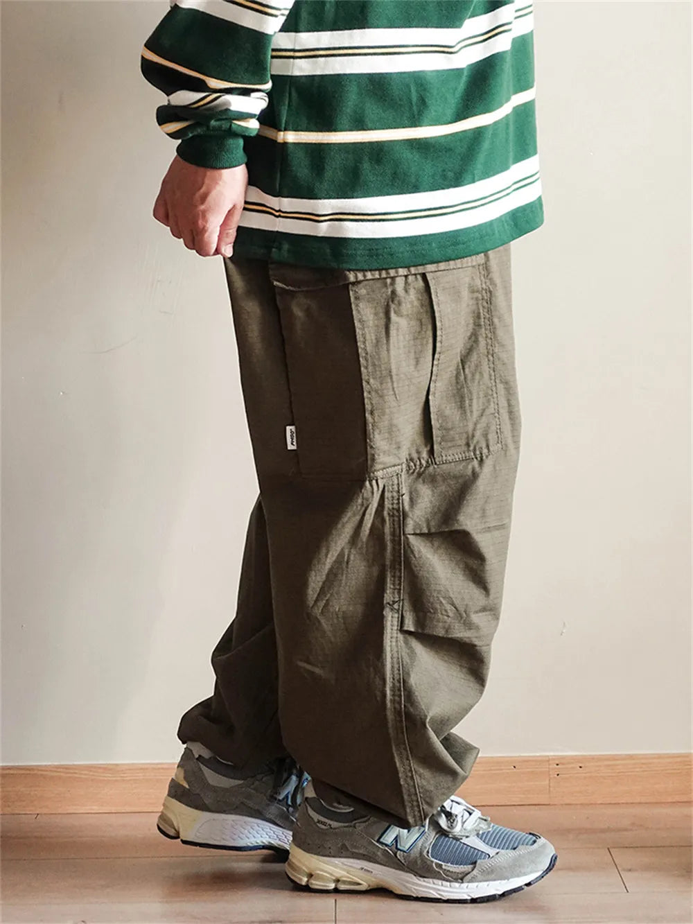 Adventure-Ready Baggy Cargo Pants