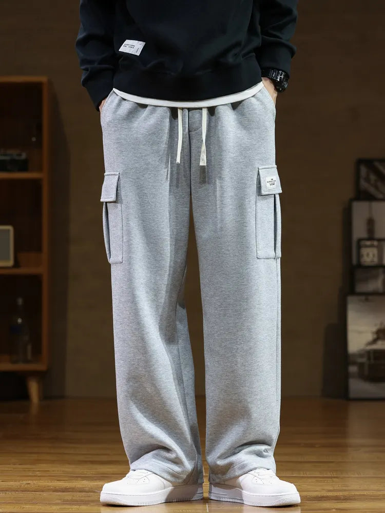 Multi Pocket Baggy Sweatpants