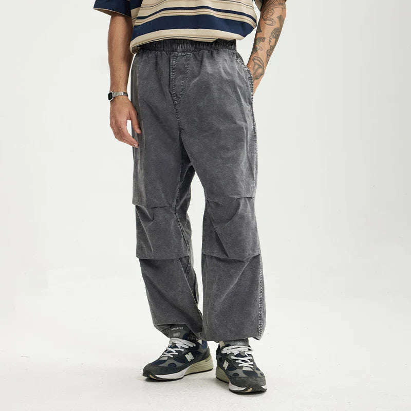 Elastic Waist Cargo Pants