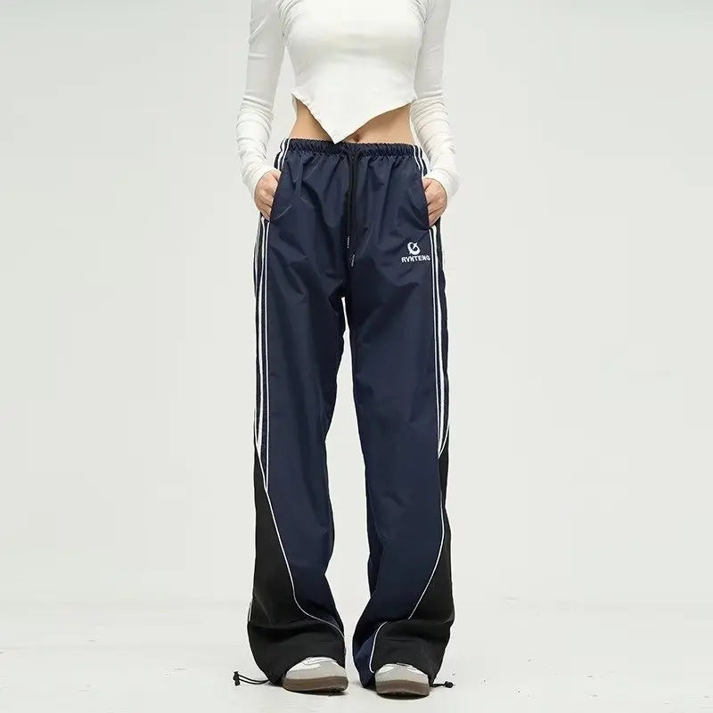 Y2K Loose Patchwork Cargo Pants