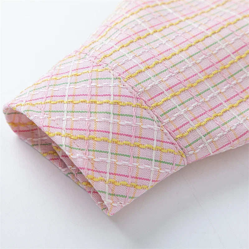 Stylish Plaid Long Sleeve Blouse Shirt