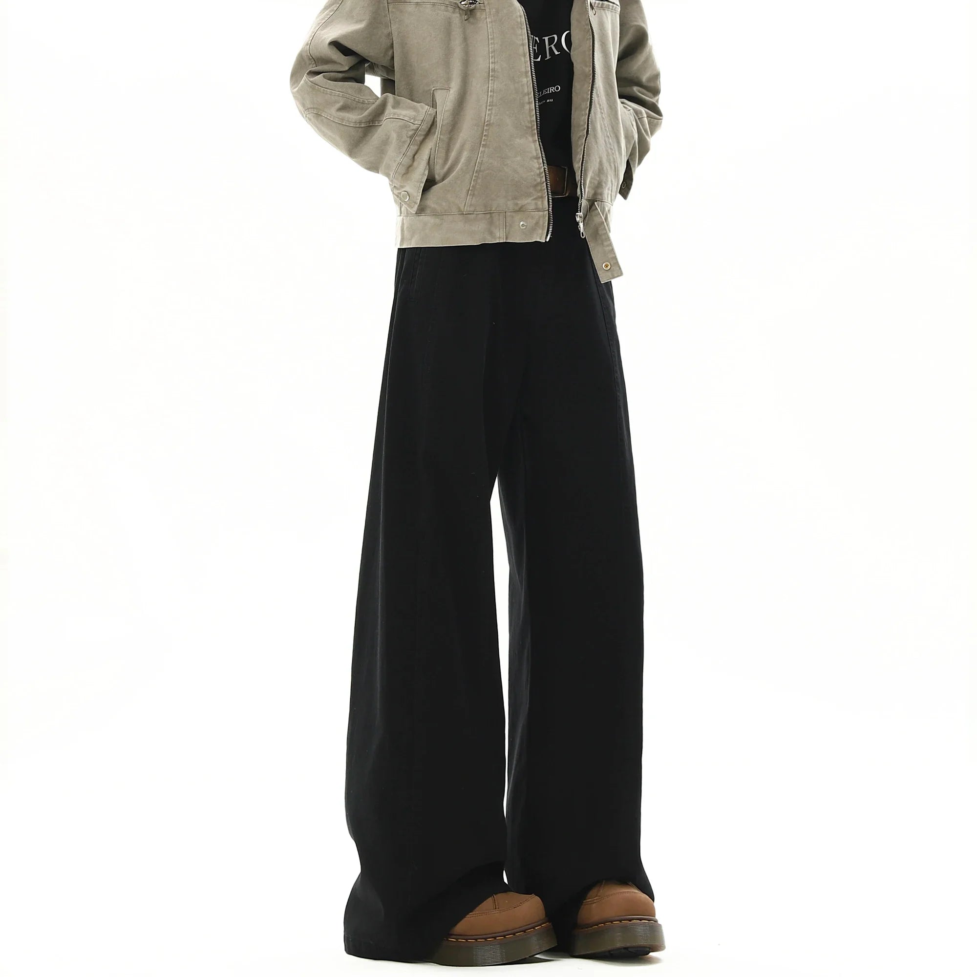 Vintage Wide Leg Cargo Pants