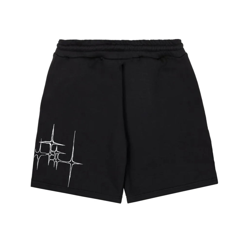 Lyrical Graphic Print Oversized Short