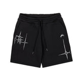 Lyrical Graphic Print Oversized Short