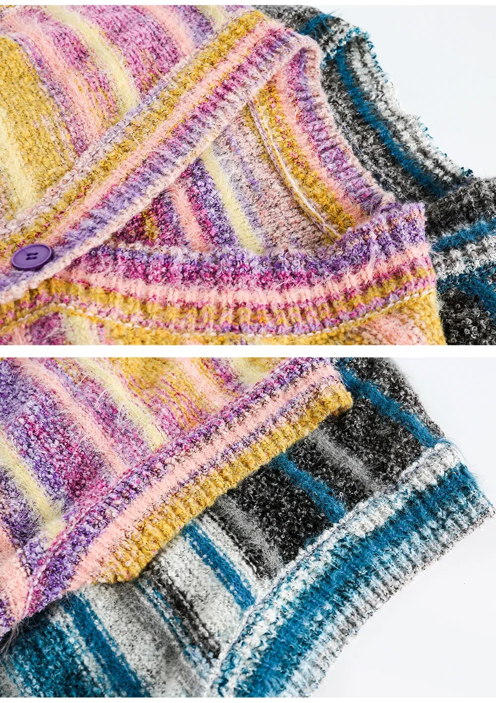 Vintage Gradient Sweater Vest