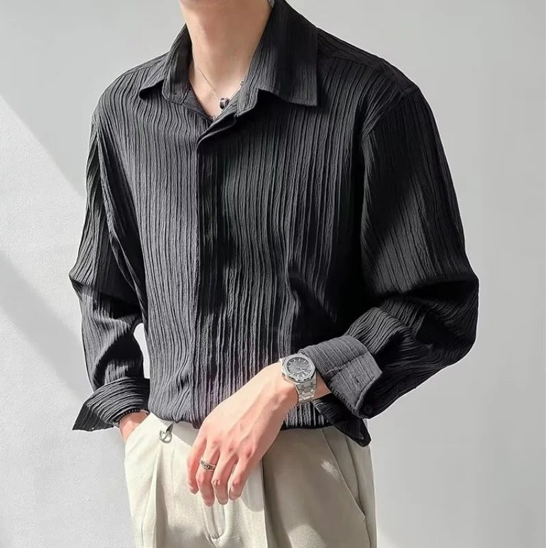Stylish Loose Fit Long Sleeve Shirt