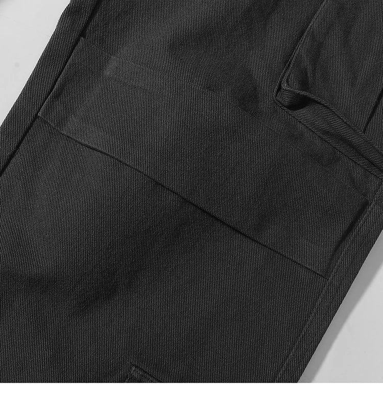 Streetwear Denim Cargo Pants