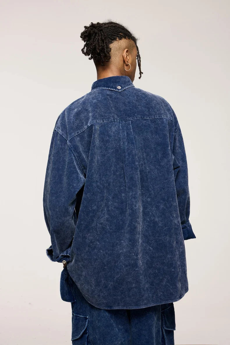 Oversized Button-Up Shirt