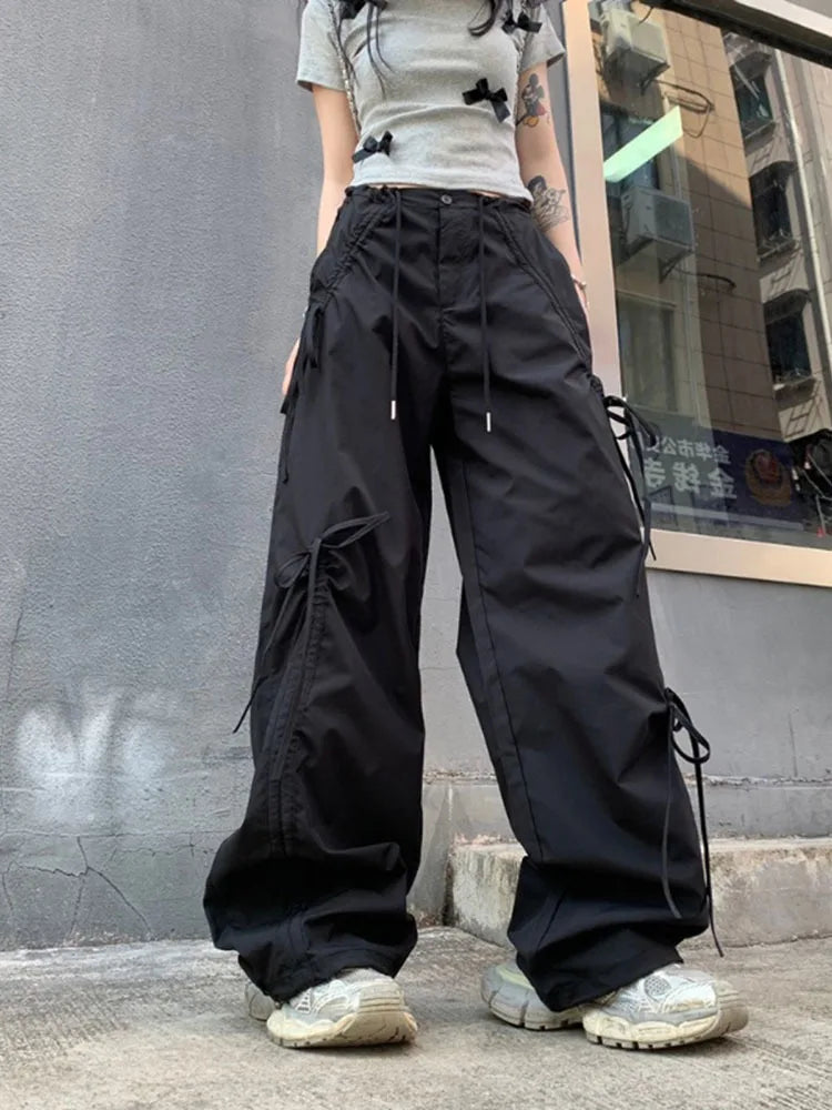 Soft Girl Baggy Cargo Pants