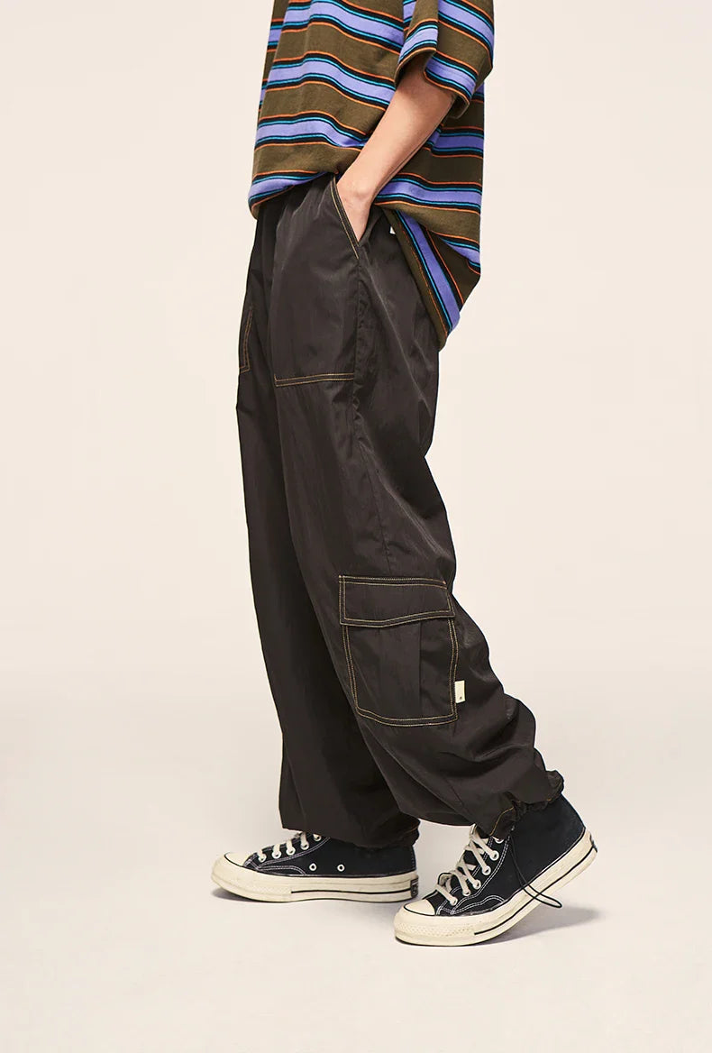 Multi Pocket Loose Cargo Pants