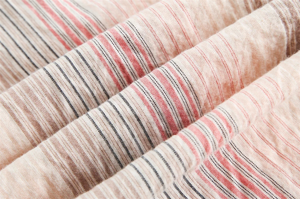 Heart Embroidery Long Sleeve Shirt