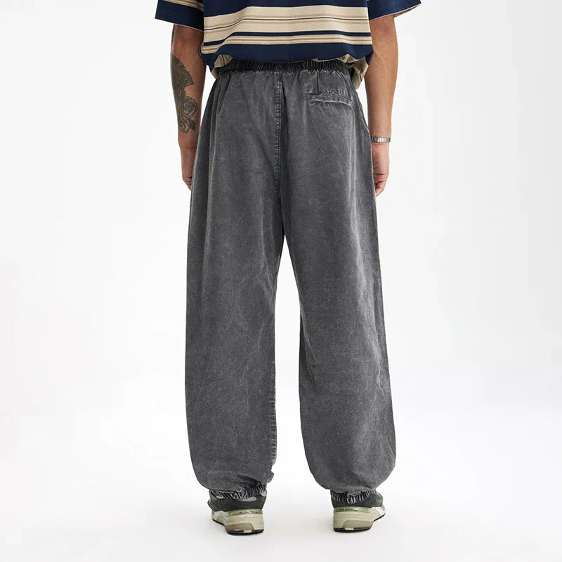 Elastic Waist Cargo Pants