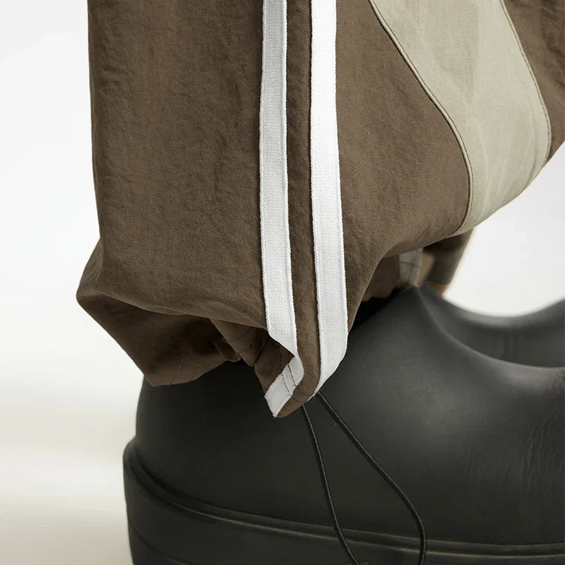 Sports Style Baggy Polyester Sweatpants