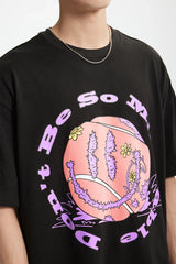 Smiley Summer Serve Up Positivity T-Shirt