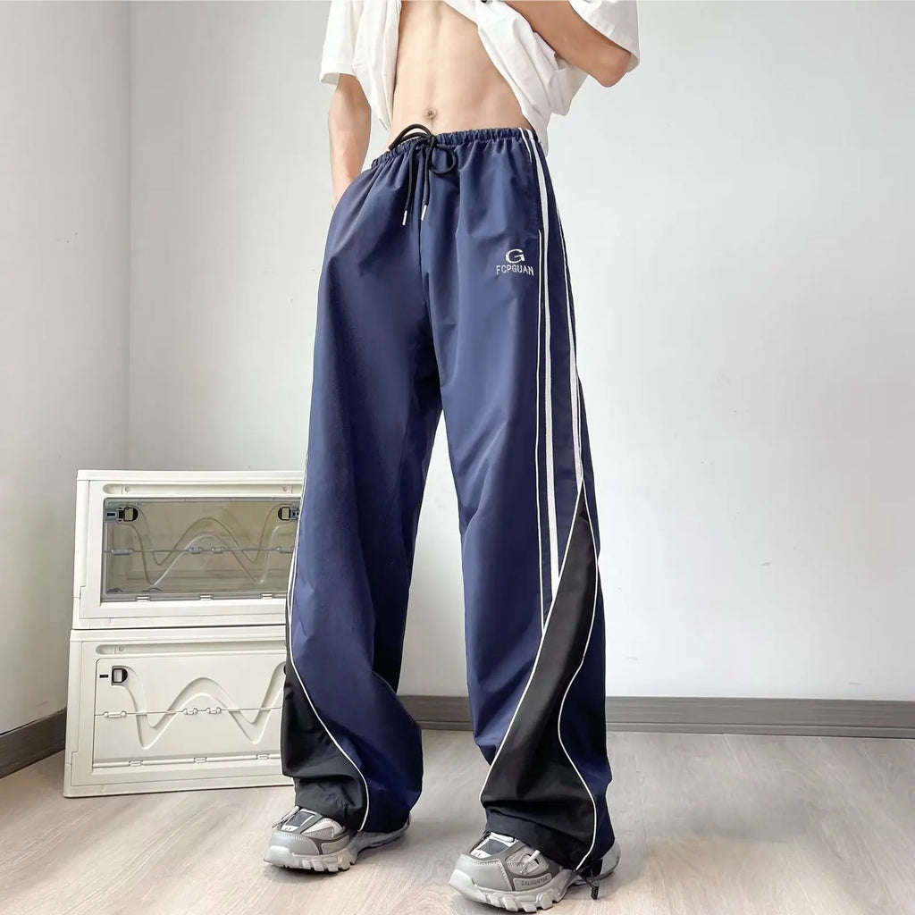Y2K Loose Patchwork Cargo Pants