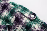 Vintage Plaid Oversized Shirt