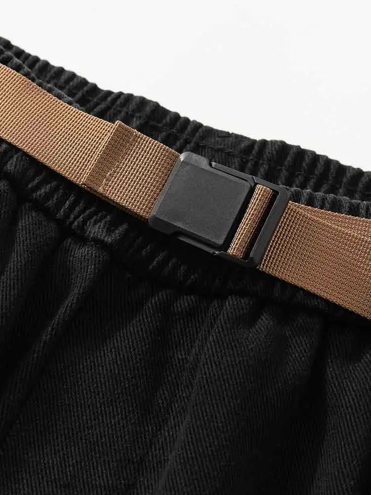 Loose Straight Multi-Pockets Cargo Pants