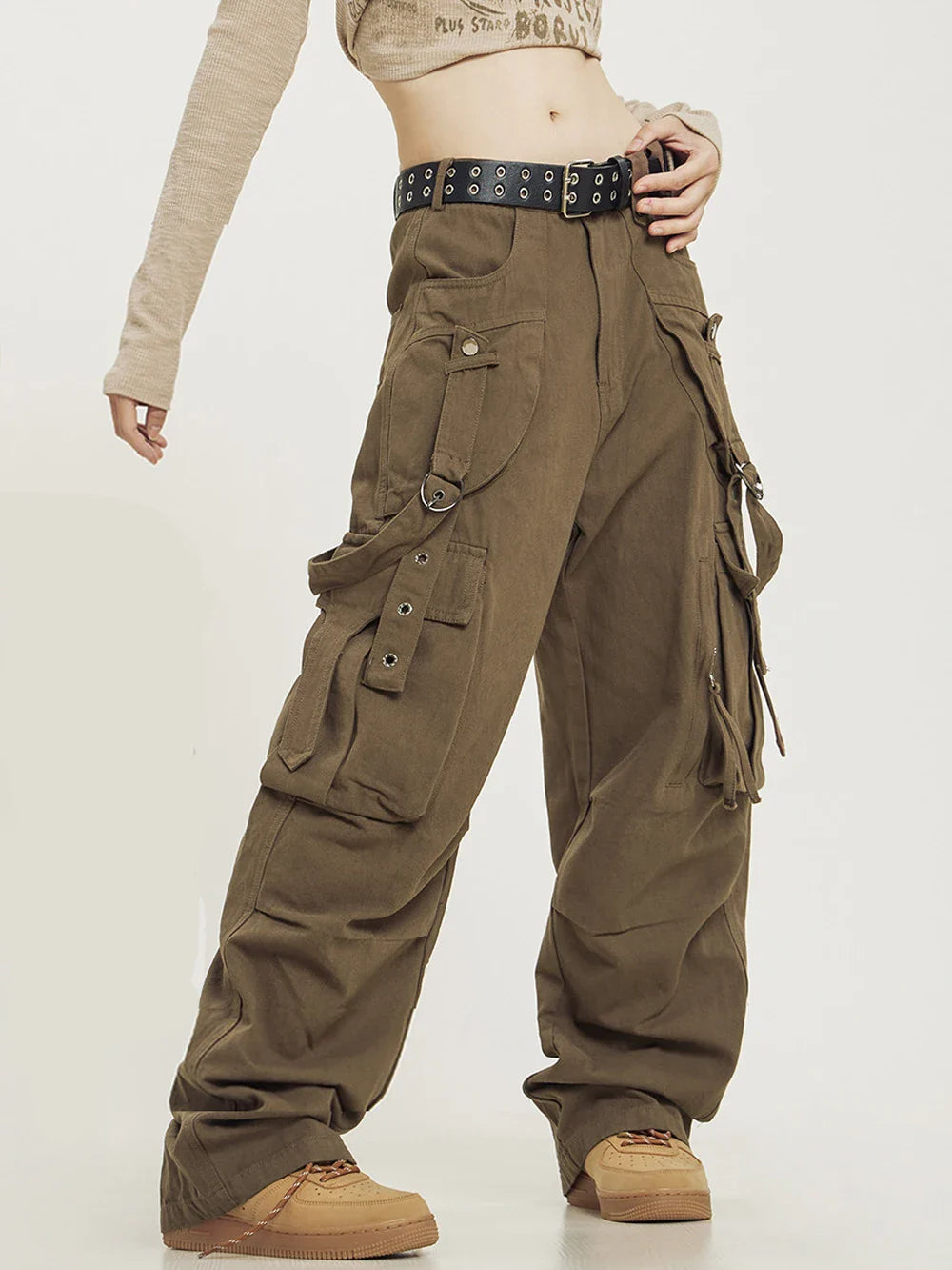 Y2k Vintage Spliced Cargo Pants