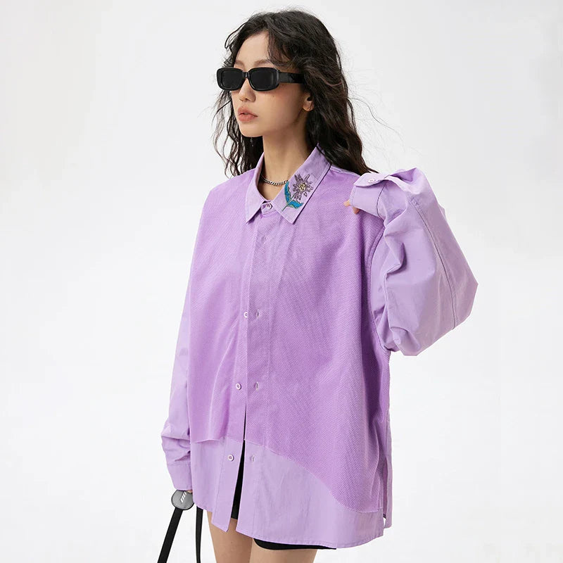 Women's Purple Rose T-shirt