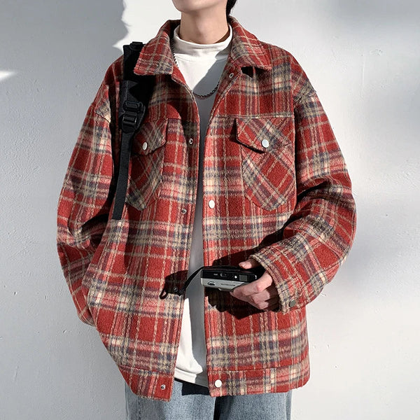 Timeless Plaid Button-Up Shirt