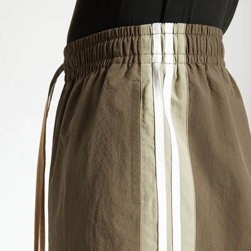 Sports Style Baggy Polyester Sweatpants