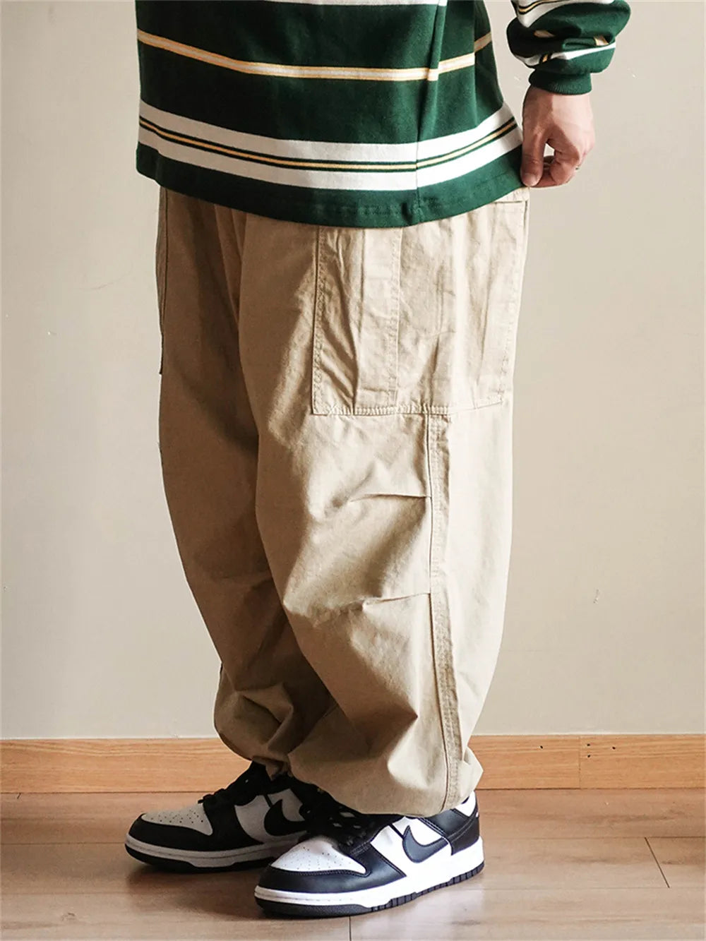 Adventure-Ready Baggy Cargo Pants