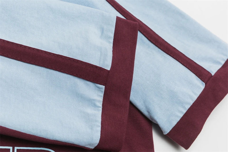 Color Block Sports T-shirt