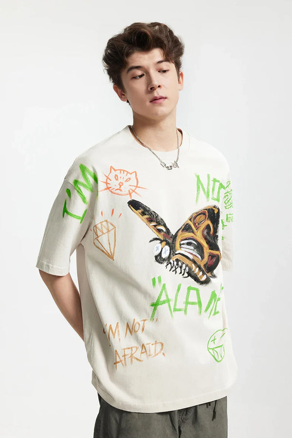 Vibrant Expressions Graphic T-Shirt