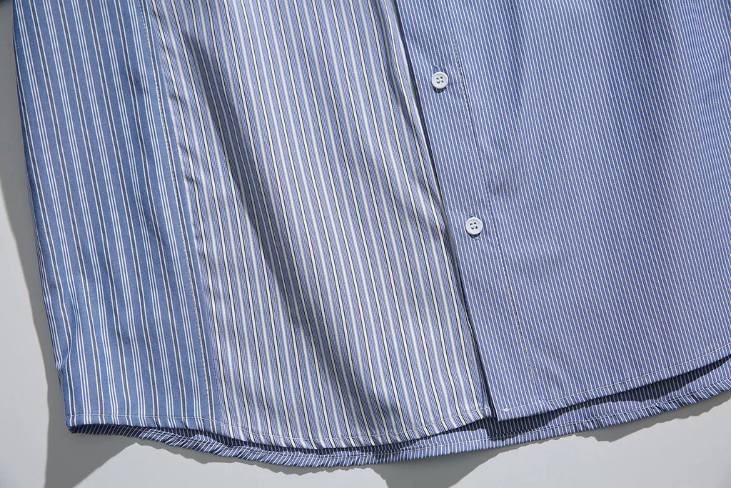 Patchwork Oversized Shirt