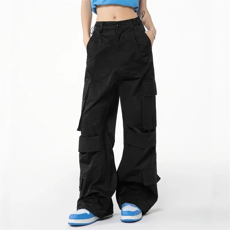 Stylish Gothic Cargo Women Pants