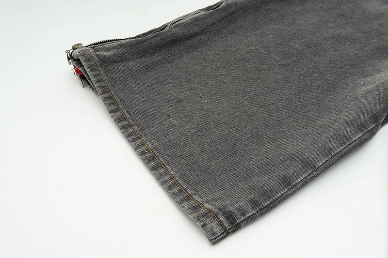 Street Zipper Cargo Shorts