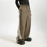 Sports Style Baggy Polyester Sweatpants