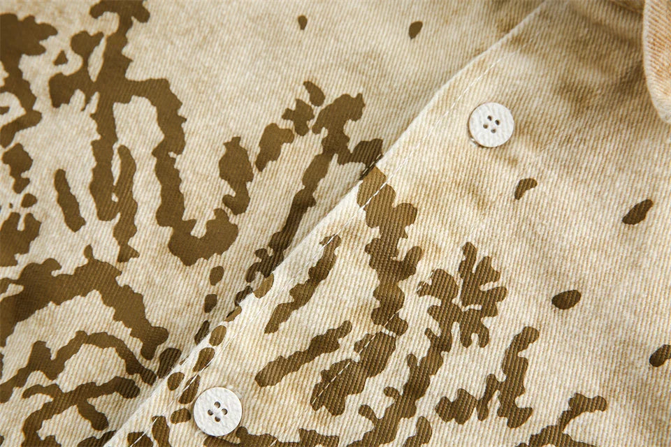 Elegant Embroidered Loose Shirt