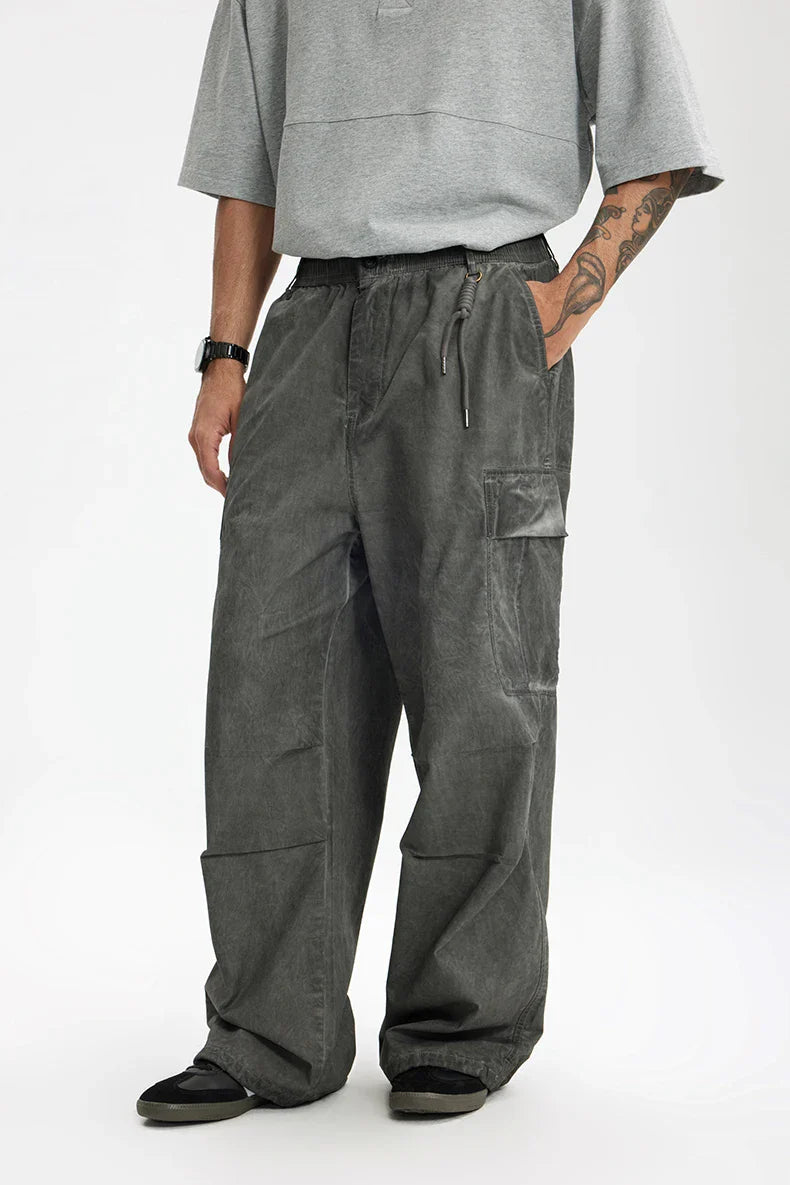 Solid Color Footed Pants