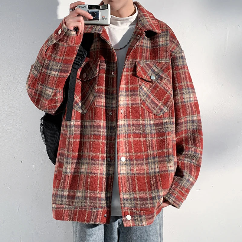 Timeless Plaid Button-Up Shirt